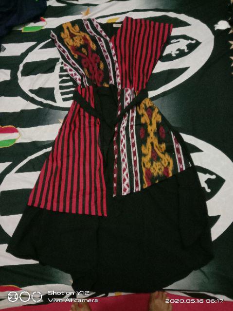 Maura Couple - Sania Ruffle Batik Couple