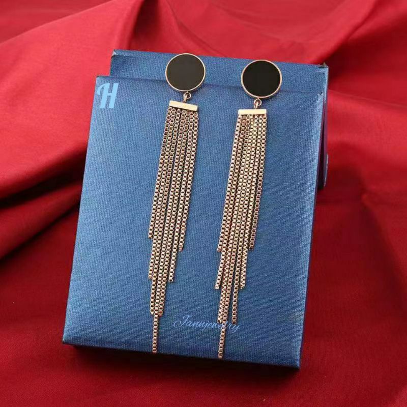 Anting Panjang Titanium Anti Karat dan Alergi (AP-3)