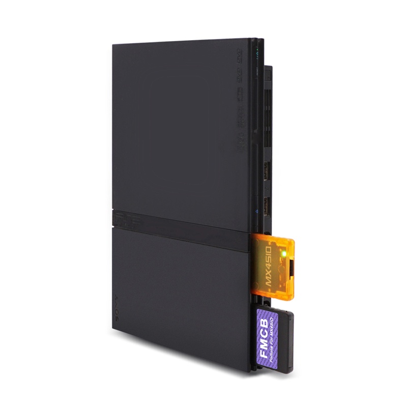 Vivi MX4SIO SIO2SD SD / TF Card Adapter + Fortuna 64MB FMCB Untuk Konsol Ps2S Slim