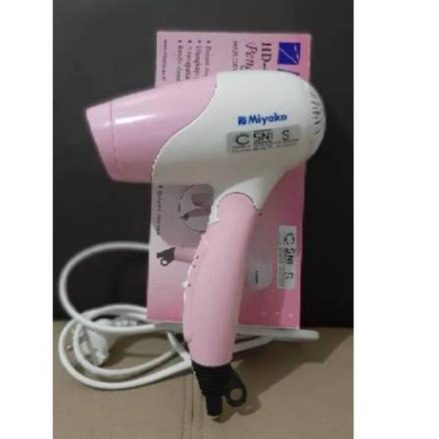 Miyako Hair Dryer Terbaru/ Alat Pengering Rambut 3 Speed HD402P 400Watt