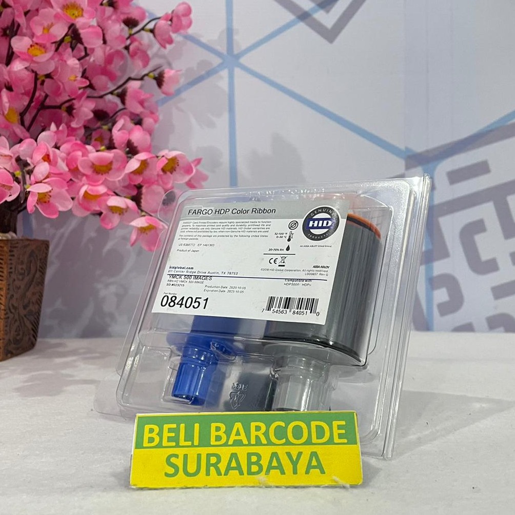 RIBBON FARGO HDP YMCKO (COLORS) PN: 84051 ( 084051) 500 IMAGES