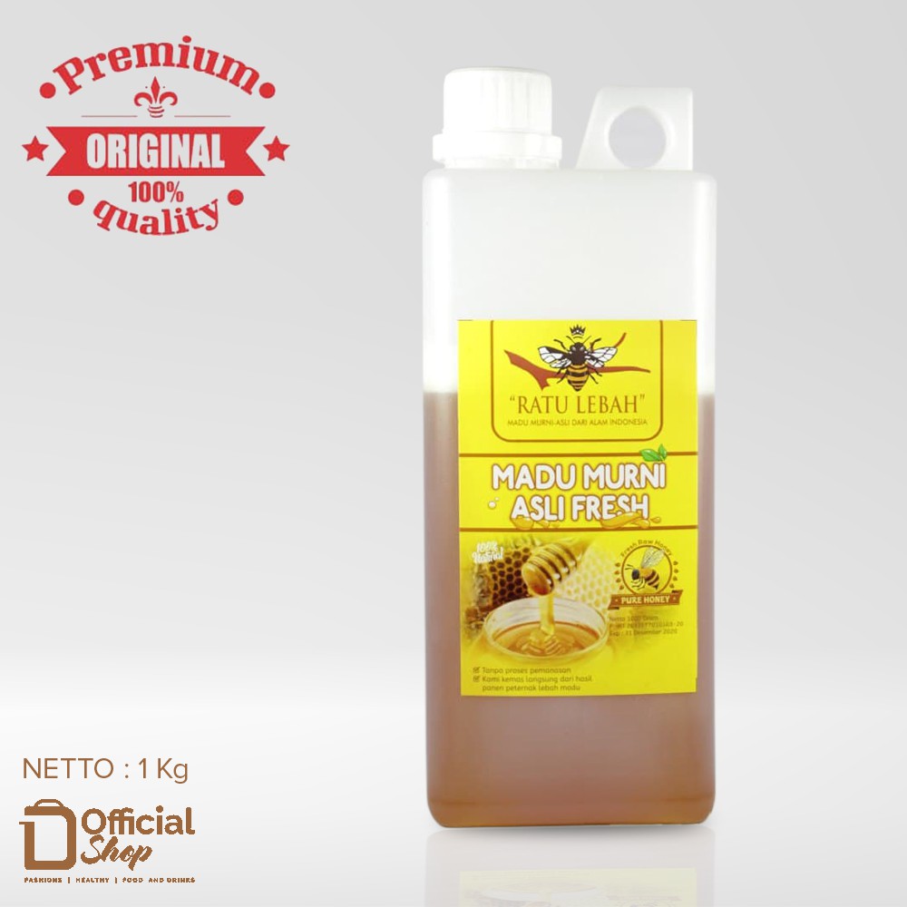 

MADU MURNI ORIGINAL PREMIUM 1KG ASLI FRESH