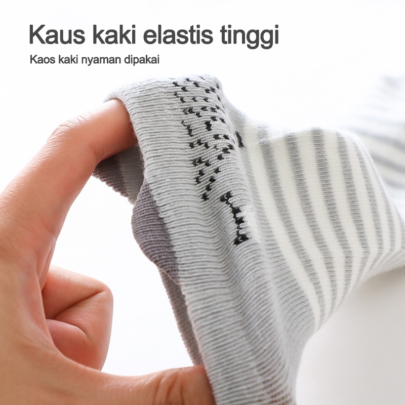 KAOS KAKI korea bayi lucu/ kaos kaki anti slip bayi/Kaos kaki anak bayi motif/Kaus kaki tabung tengah (B101-102)