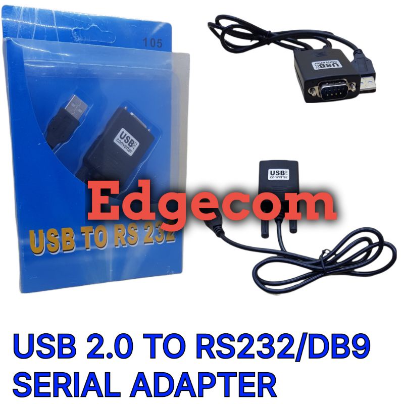 USB to Serial RS232 DB9 Male Adapter