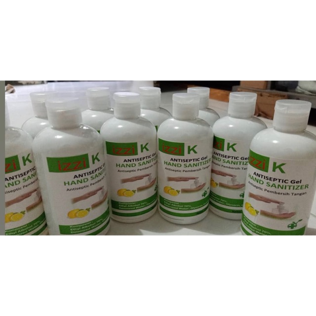 IZZI HAND SANITIZER 250 ML GEL