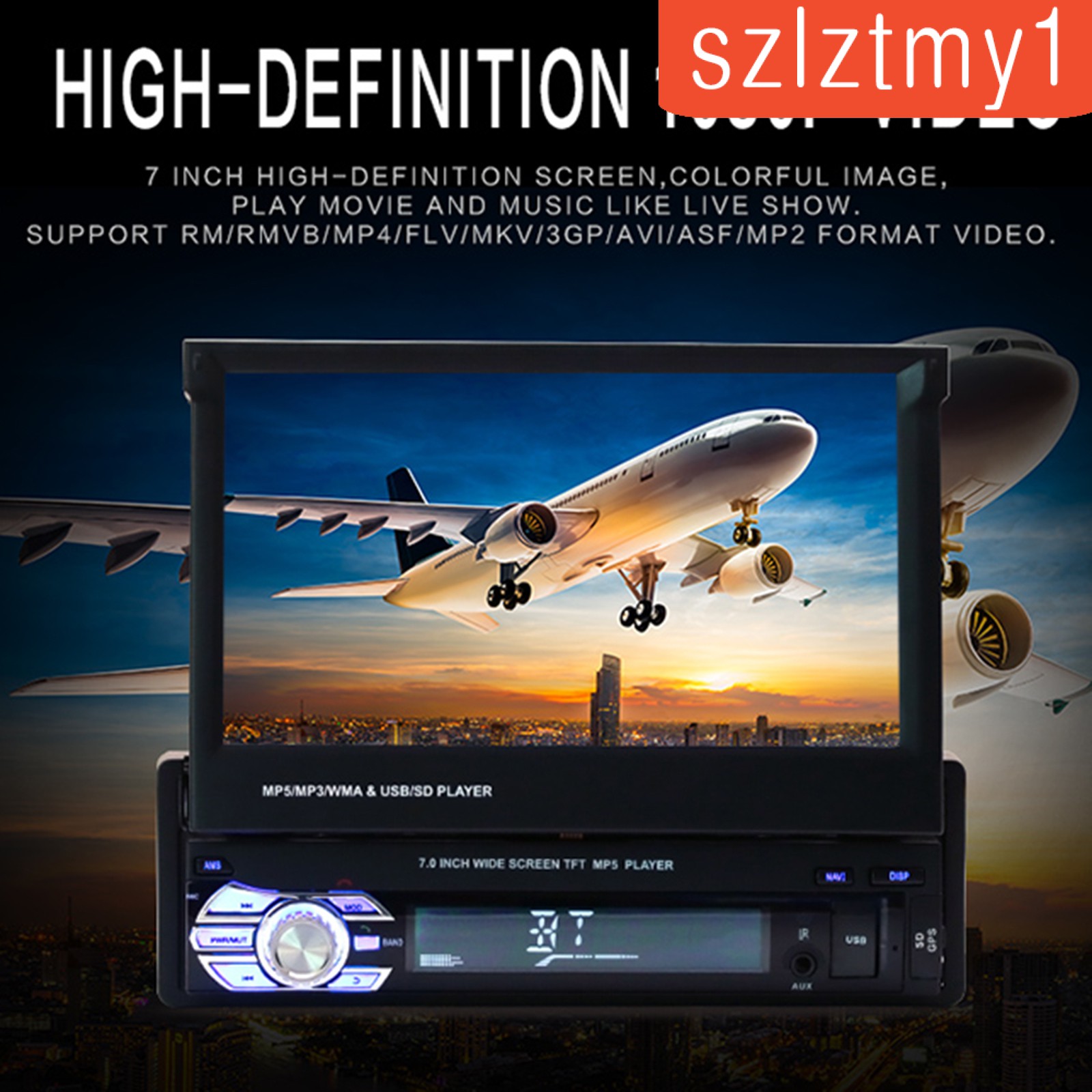 Thunder 9601g Mp5 Player Bluetooth 1 Din Auto Stereo 800x480 Shopee Indonesia