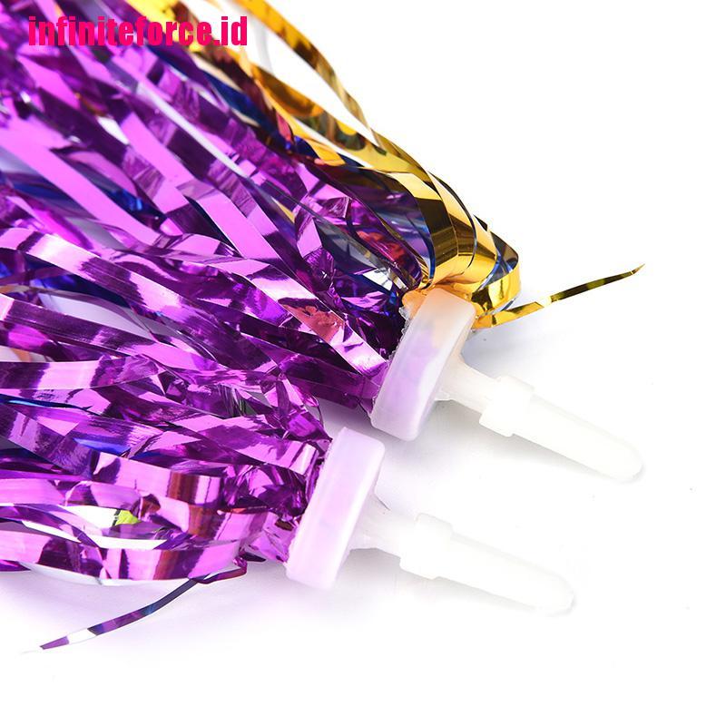 (Inx) 2pcs Rumbai-Rumbai Untuk Stang Sepeda Anak