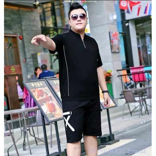 TC87 XXL-3XL/BAJU JUMBO PRIA LENGAN PENDEK/KAOS BIGSIZE/BAJU PRIA ALBEDO