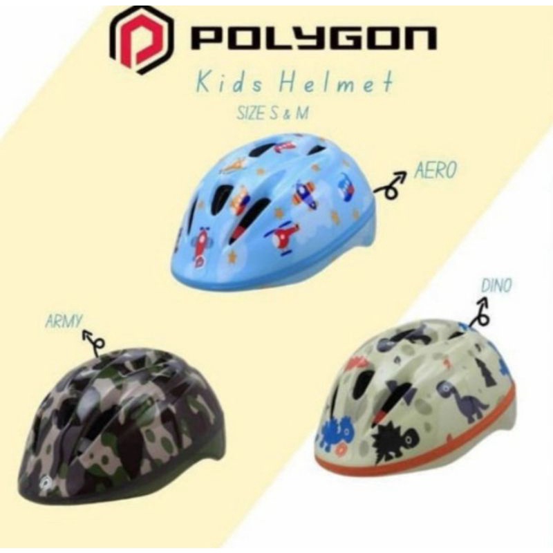 Helm anak Sepeda Polygon