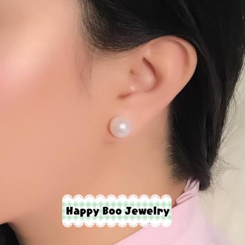 anting mutiara tusuk giwang mutiara pearl korea