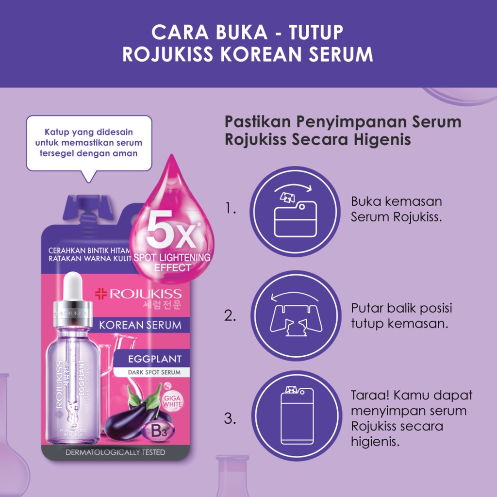 ⭐️ Beauty Expert ⭐️ Rojukiss Eggplant Dark Spot Serum