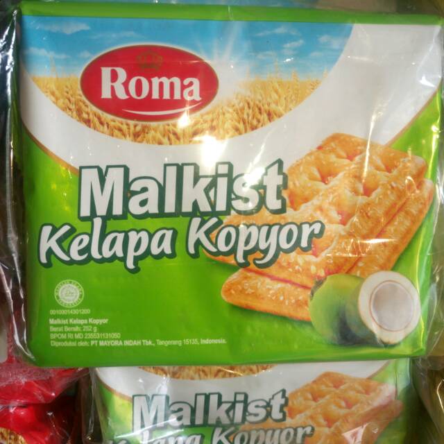 Roma Malkist Kelapa Kopyor