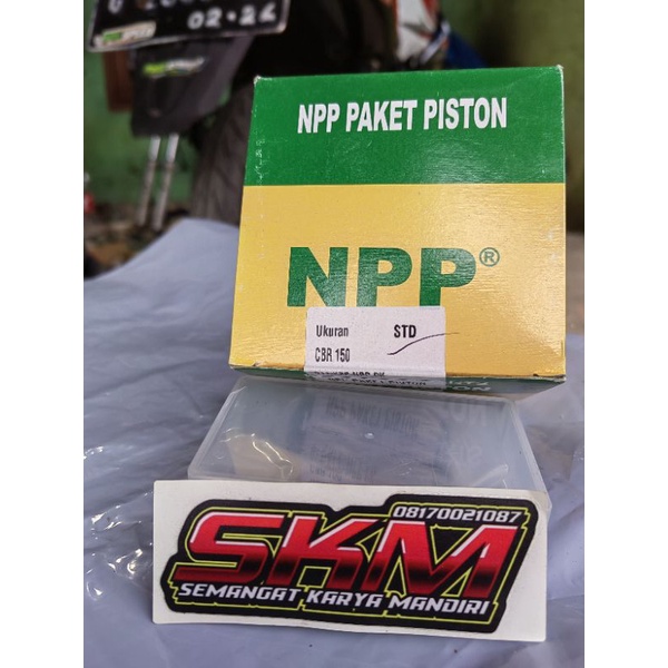 piston cbr 150 old kpp k15 ov 0 merk npp