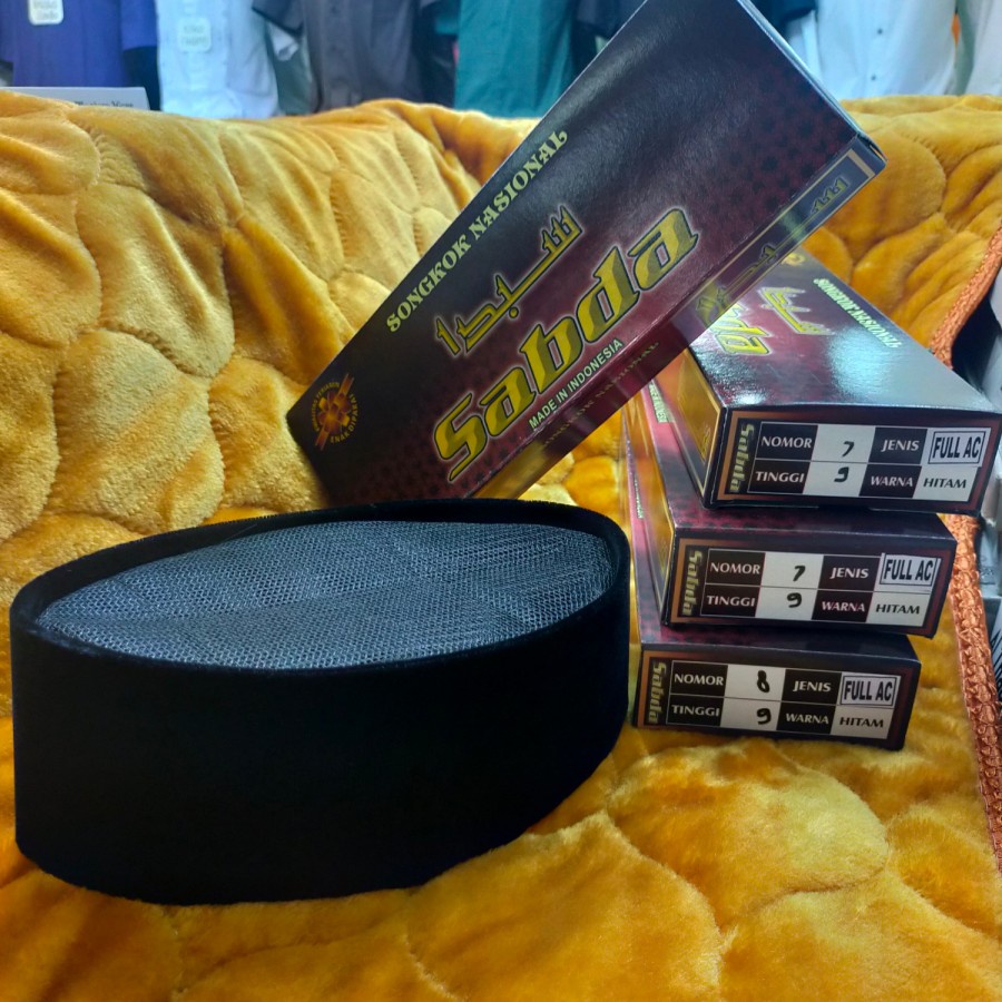 Peci Polos Hitam Full AC/Best Seller/Bisa COD
