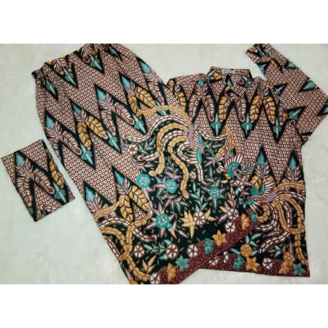 Batik couple asli Pekalongan