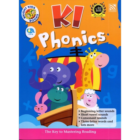 K1 Phonics Workbook Bright Kids Books (Kindergarten 1)