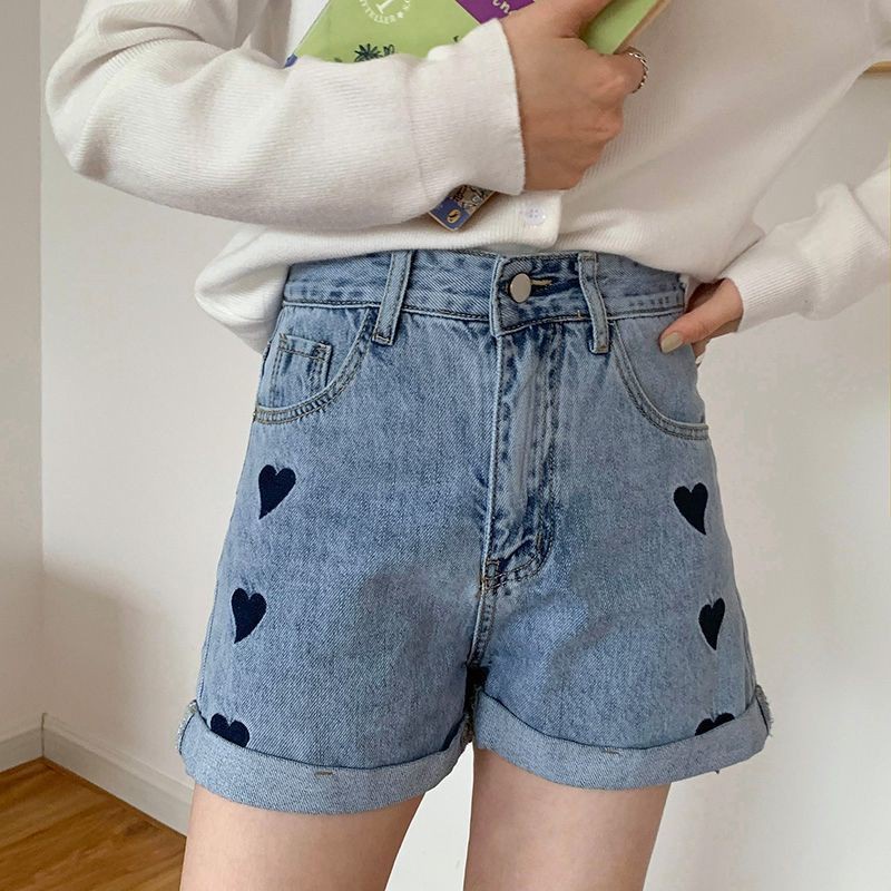 SLAVINA HOT PANTS JEANS SOBEK LIPAT // CELANA PENDEK JEANS RIPPED