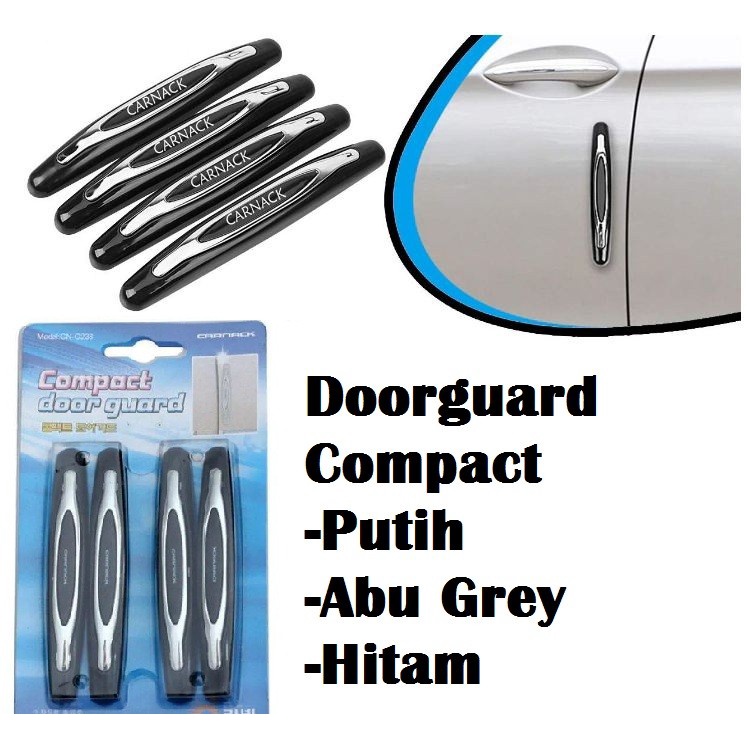 Door Guard Mobil Pelindung Pintu Mobil DOORGUARD COMPACT Samping Carnack Panjang karet pvc