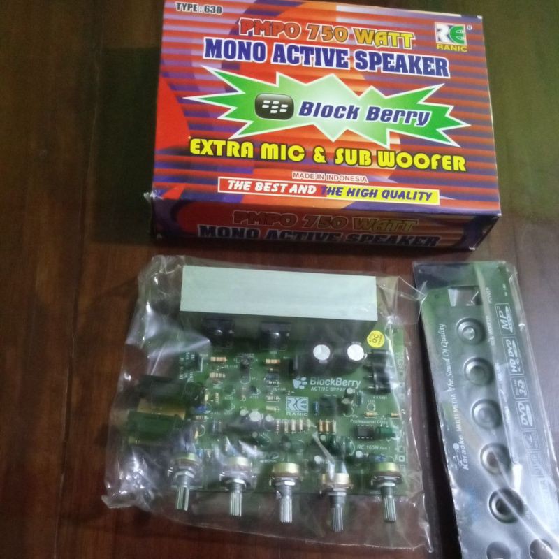 Kit speaker aktif mono+ Sub