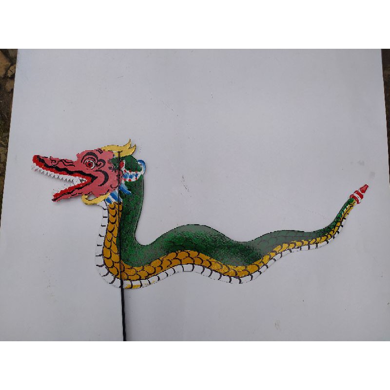 wayang kertas mainan HEWAN BINATANG UlAR