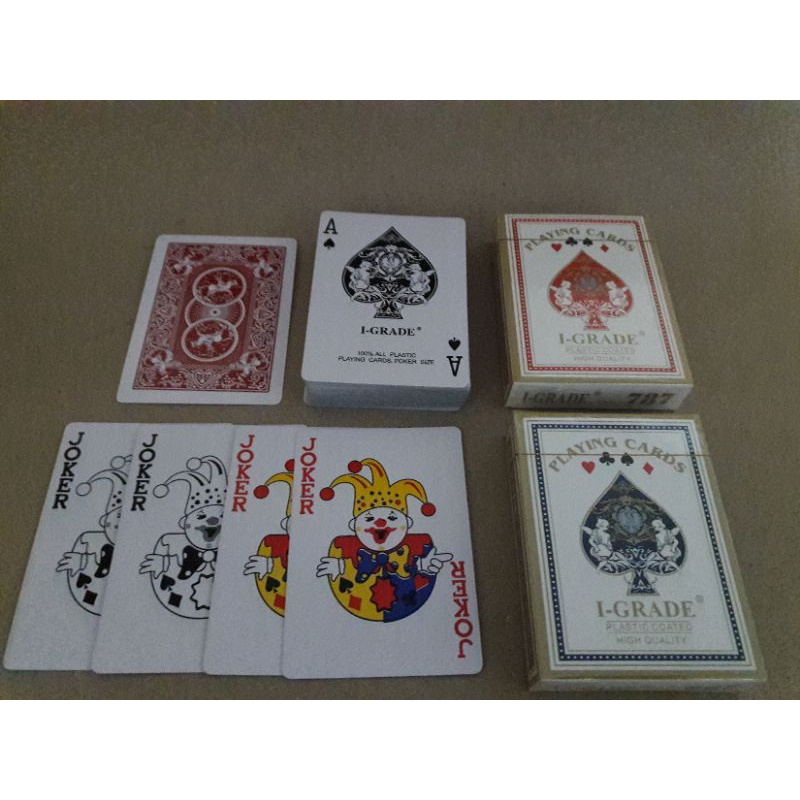 Kartu remi Playing Card Cards I-GRADE 787 murah