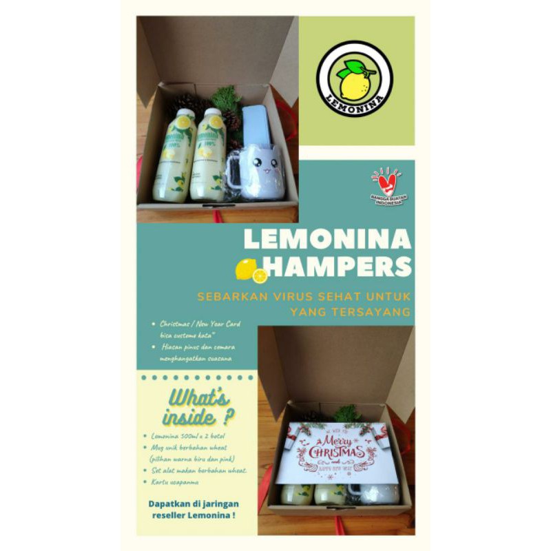 

Hampers LEMONINA - natalan, tahun baru, bingkisan istimewa