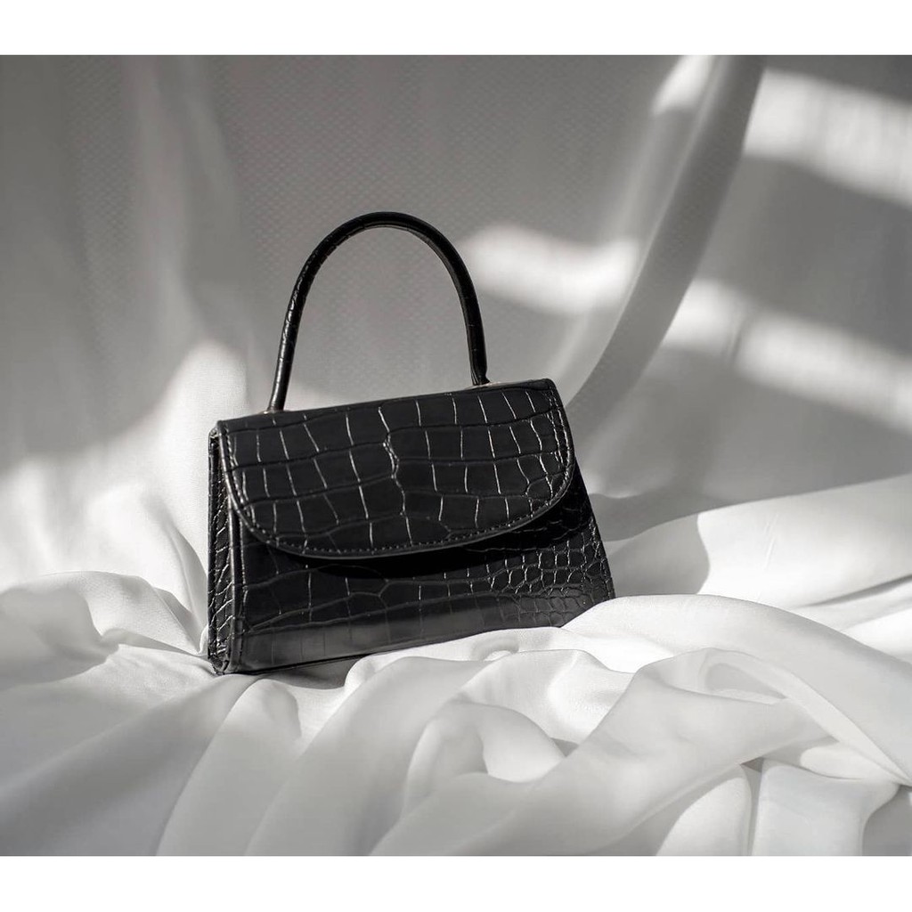 MIZU BAG HITAM /TAS SELEMPANG WANITA TAS SELEMPANG KOREA MINI POLOS-1