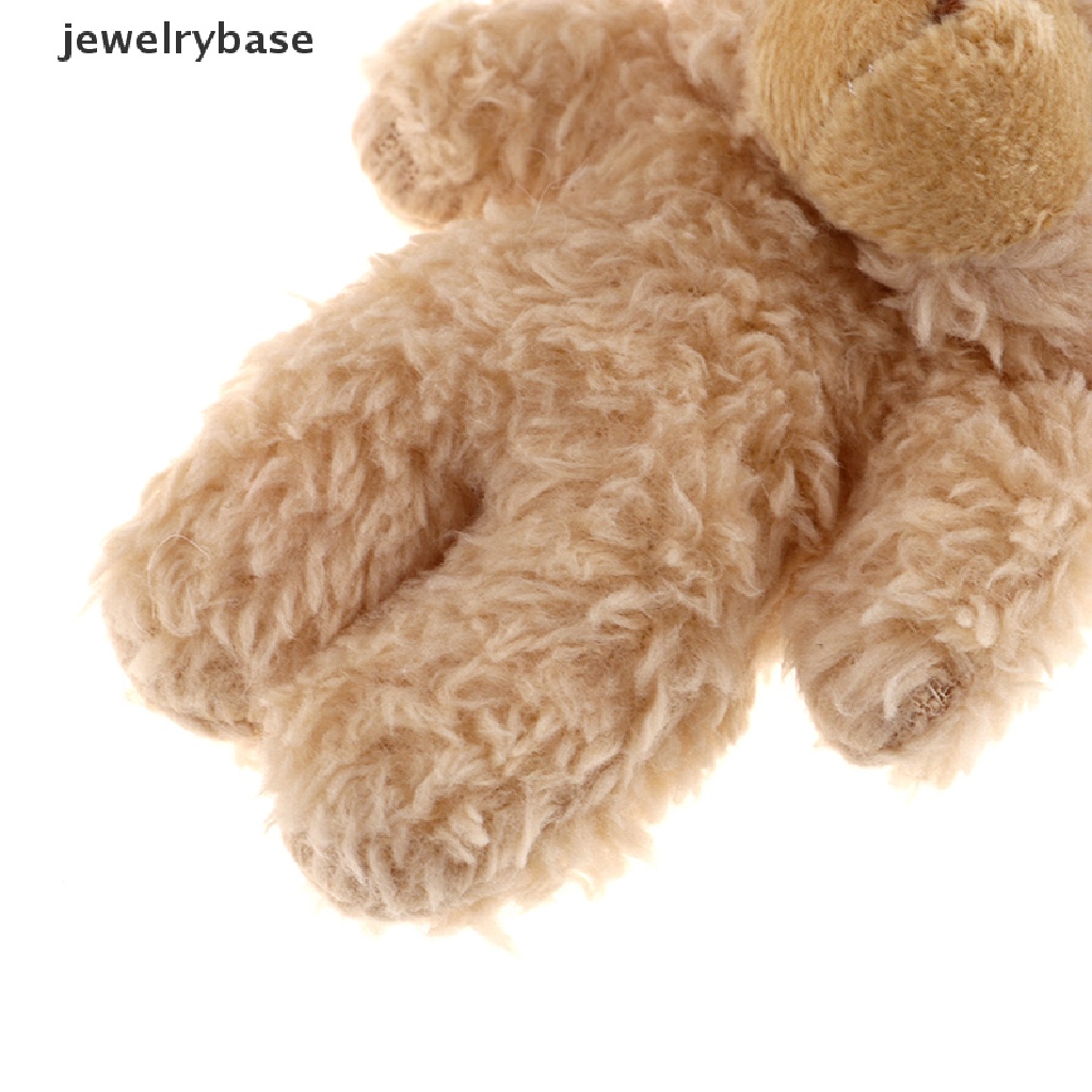 (jewelrybase) 2pcs / Set Mainan Boneka Plush Bentuk Beruang 12cm Untuk Anak Laki-Laki / Perempuan