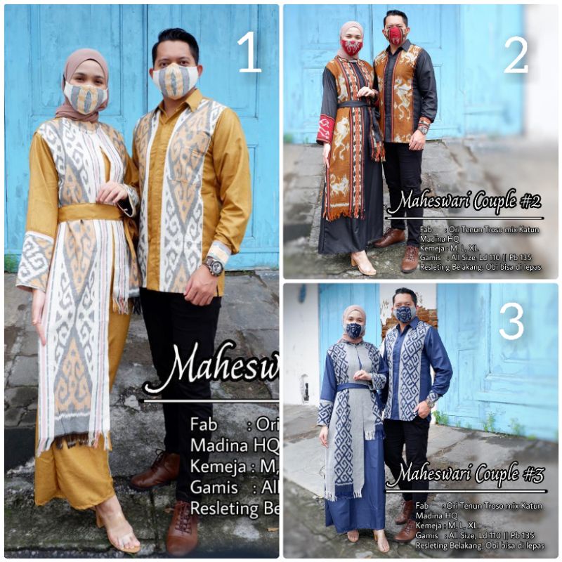 couple batik murah solo maheswari couple tenun batik tuman solo