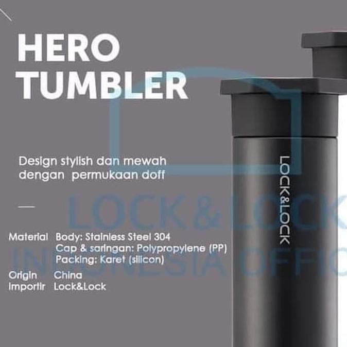 Lock & Lock Hero Tumbler Hot & Cool 350ml / Lock n Lock 350 ml