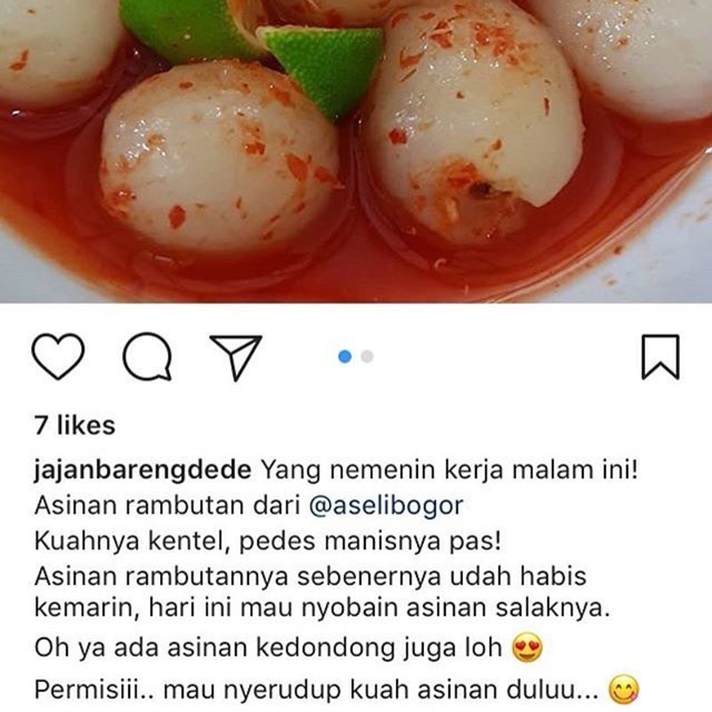 bumbu/kuah asinan