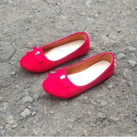 platshoes anak perempuan pita dasi