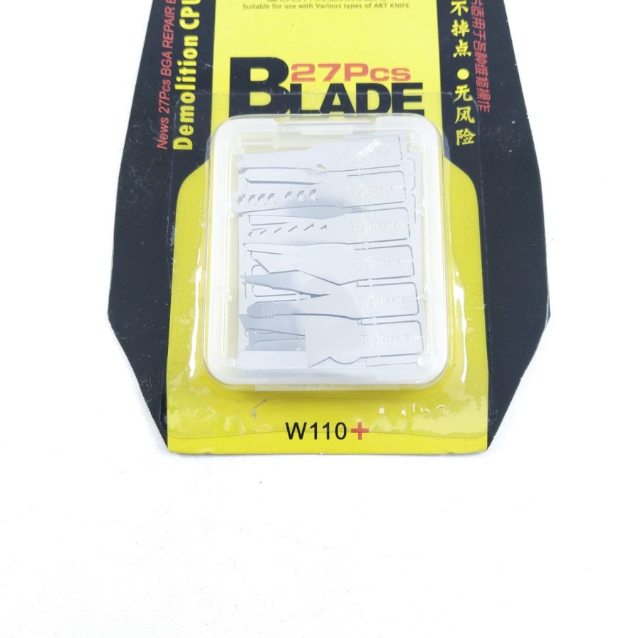 Pisau IC BGA Repair Blade Set Isi 27 Mata Potong Precision Knife W110