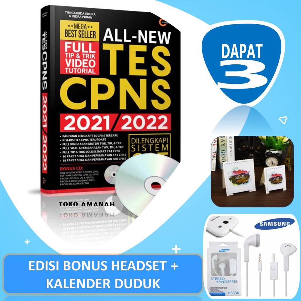 All New Tes Cpns 2021 2022 Plus Cd Sistem Cat Shopee Indonesia