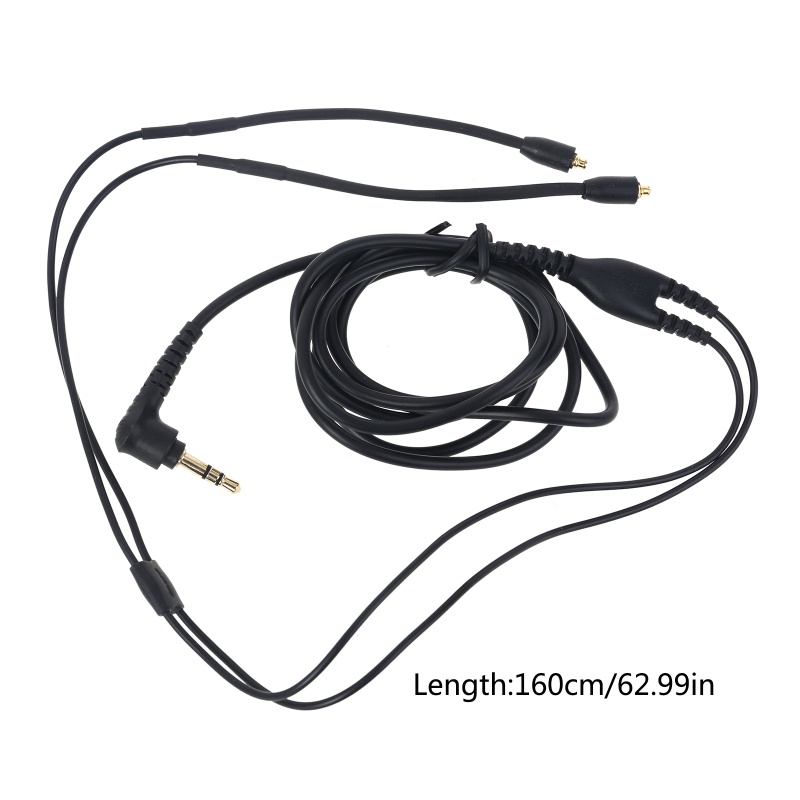 Cre MMCX Kabel Headphone 3.5mm Pengganti Untuk Shure - SE215 / SE315 / SE425 / SE535 UE900