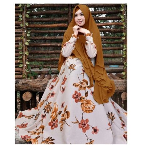 Promo Sale  Syari Polos Maxmara Lux Anayah Real Pic Haji Umroh Baju Gamis Syari