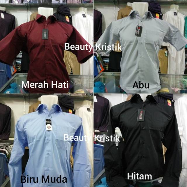 Kemeja dan Sport Boss Polos
