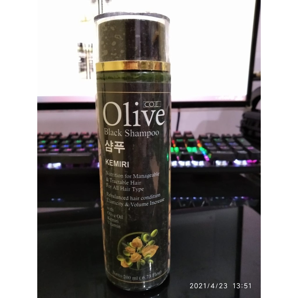 [ORI] SYB OLIVE SHAMPO Co.E Kemiri AMPUH Memperbaiki Rambut Rontok dan Lepek 100% ASLI  l BPOM