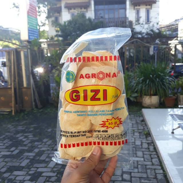 

Keripik Kentang Gizi Food Oleh-oleh Khas Batu ukuran 65 gr