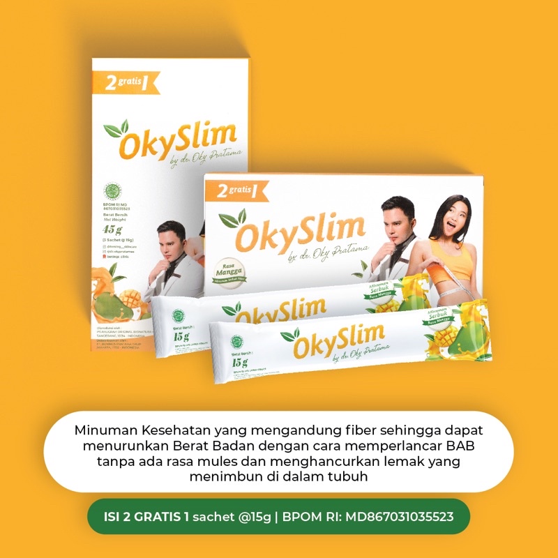 Bening's OkySlim Trial Package by bening skincare dr oky pratama / benings indonesia Benings Clinic