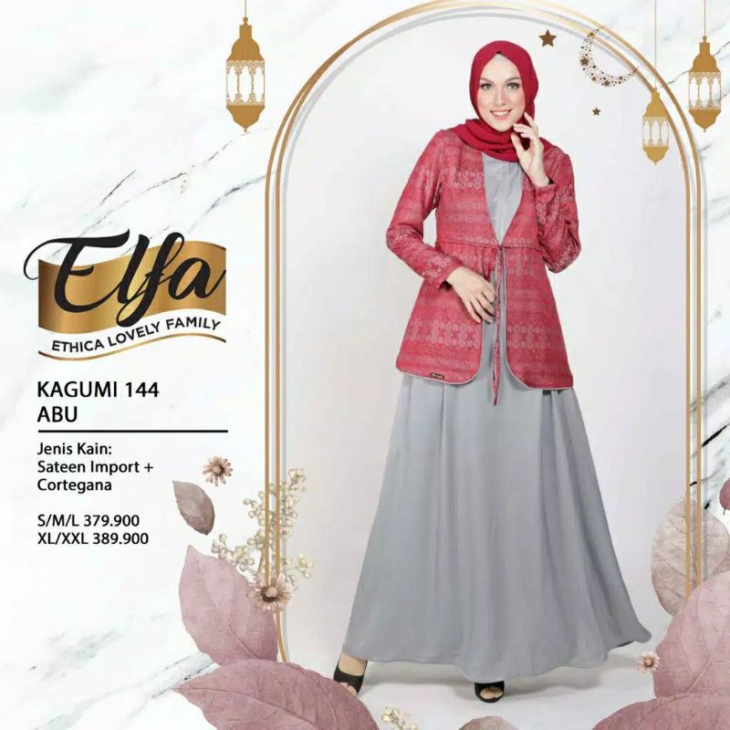 ETHICA KAGUMI 144 ABU/ GAMIS BUSUI  / GAMIS TERBARU