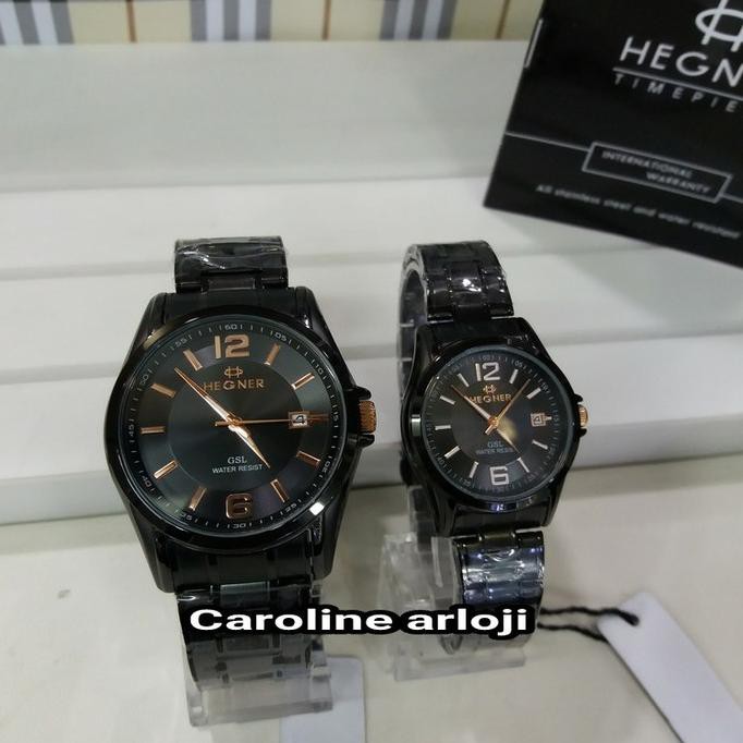 Jam Tangan Couple Hegner Hw1295 Original Toko.Feranika