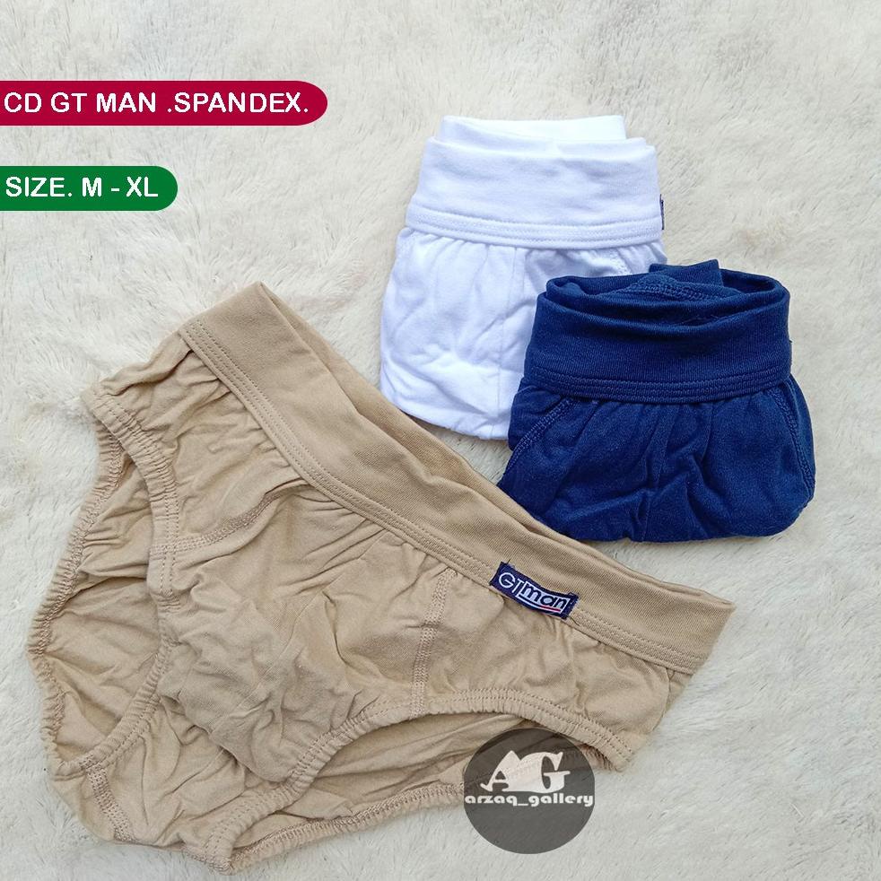 [ Isi 3 Pcs ] Gt Man Spandex 708 | Celana Dalam Gt Man Mini Spandex | Cd Gt Man | Celana Dalam Pria 