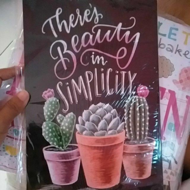 Hiasan Dinding Poster Kayu Al-208