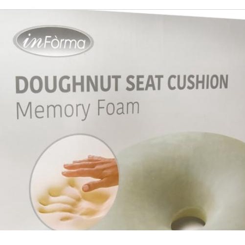BANTAL DONAT KESEHATAN | INFORMA DOUGHNUT SEAT CUSHION MEMORY FOAM