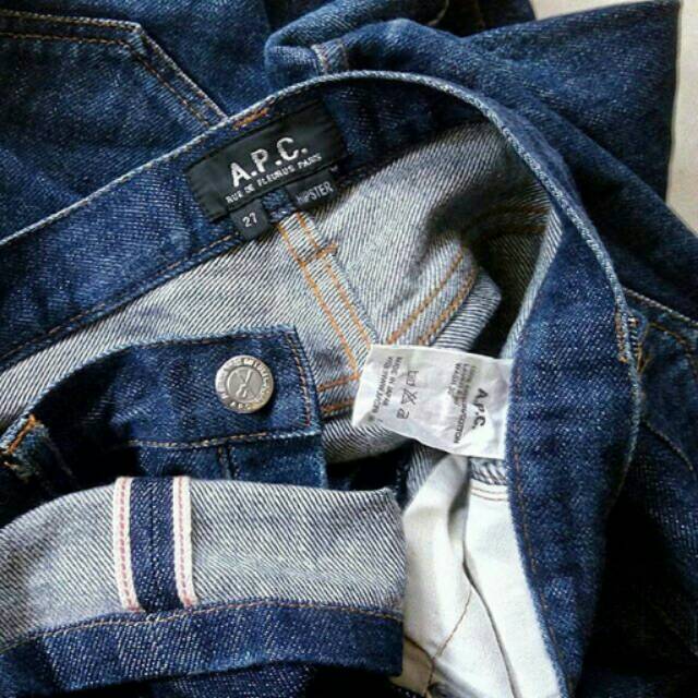 apc jeans selvedge