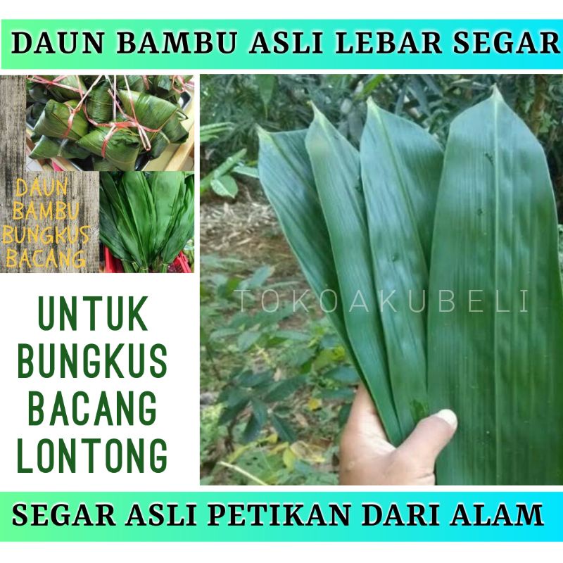 

10pcs daun bambu bungkus bacang , bungkus lontong murah