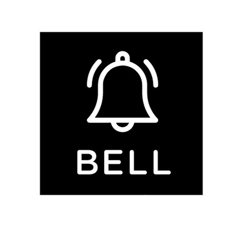 

CODES0X-61 Bell Papan Sign Board Akrilik Printed