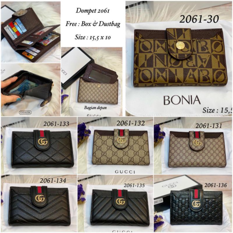 Dompet Kartu Kancing 2061