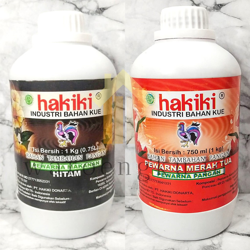 

Pewarna hakiki 750ml/pewarna makanan food coloring 1KG